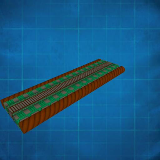 Rail Line XIV: Dark Green II