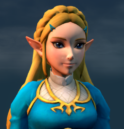 Hyrule Warriors Zelda (BotW skin)
