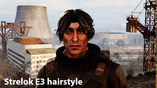 Strelok E3 hairstyle