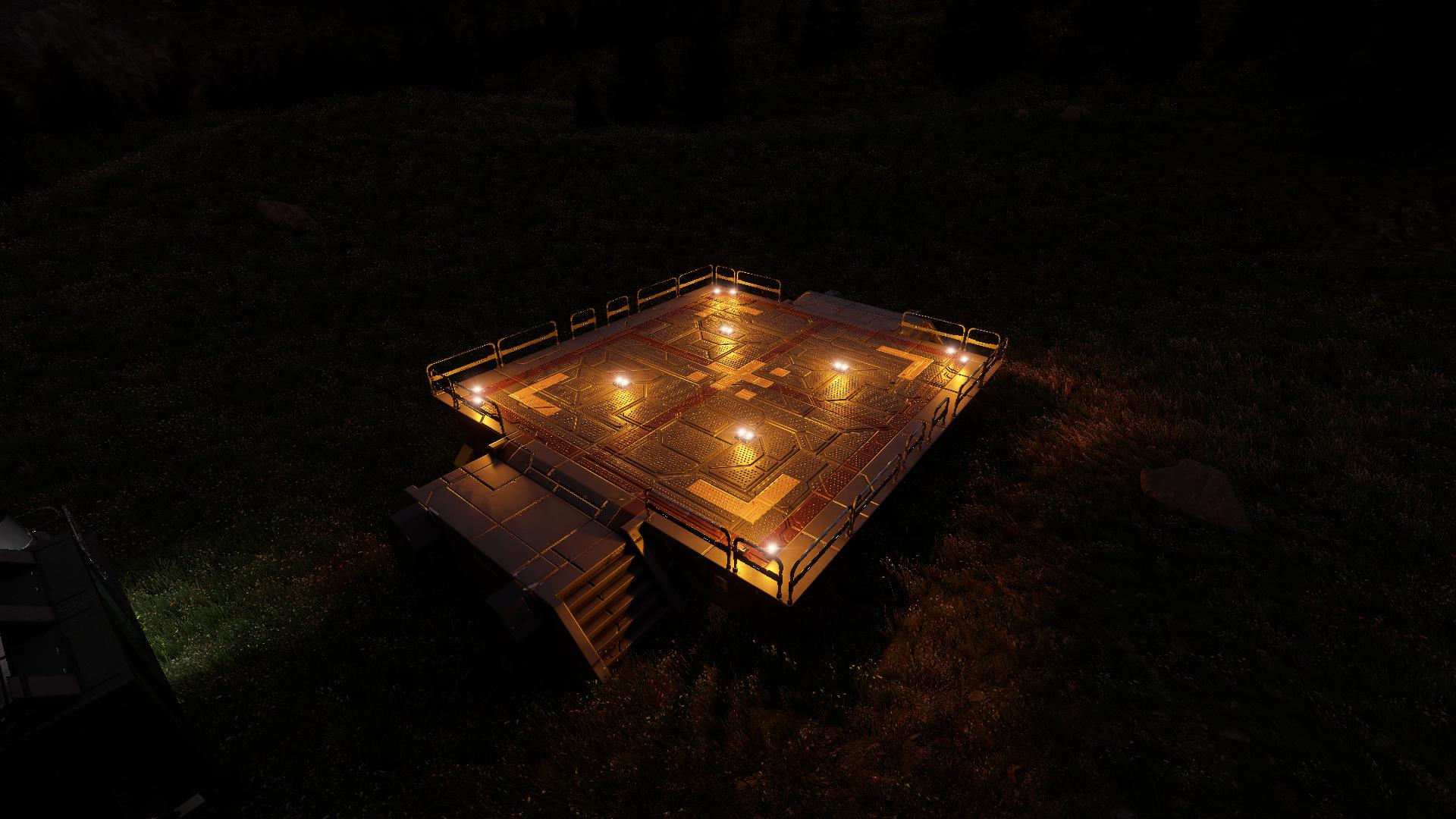 ( H-E-I ) Light landing pad 