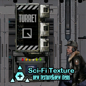 Scifi Texture Wall&Item – Barotrauma Mod