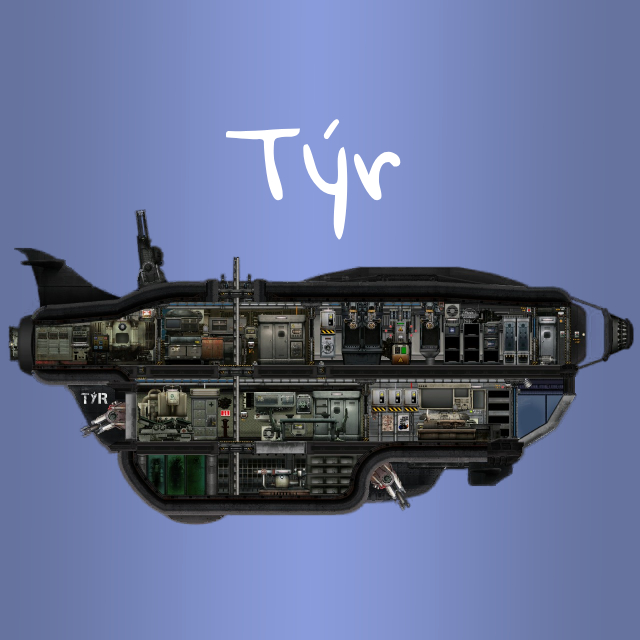 Týr - Attack Tier 1 sub – Barotrauma Mod