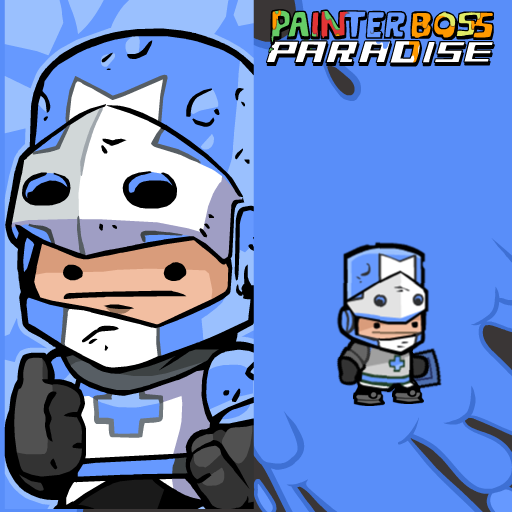 Open-Faced Blue Knight