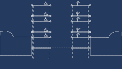 Inhomogeneously fast climber