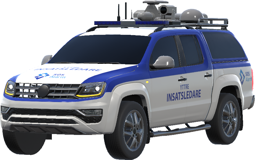 Fictional Swedish command unit / insatsledare - SOS ALARM preview
