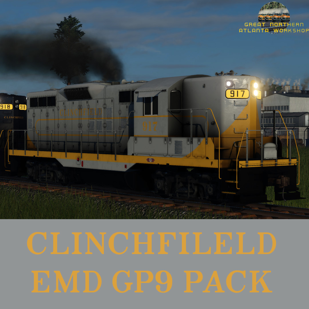 Clinchfield Railroad EMD GP9 Pack