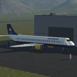 Softbody AIR LINER Boeing 757 Icelandair