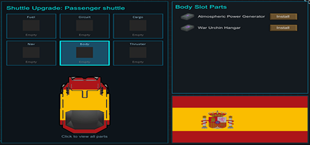 Shuttle Upgrade System en Español