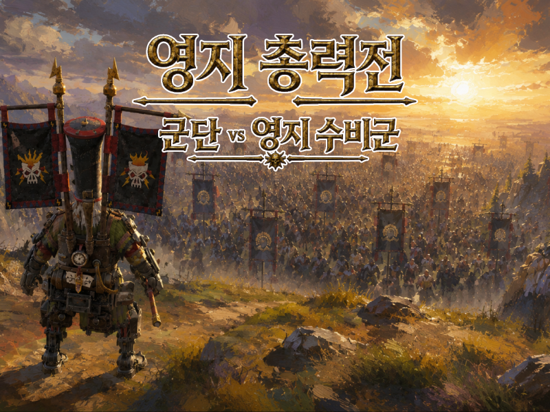 영지 총력전 - 군단 vs 영지 수비군