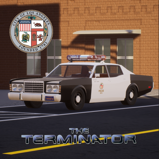 1972 Tyrant Enforcer Police | Los Angeles Police Department | LAPD | Terminator