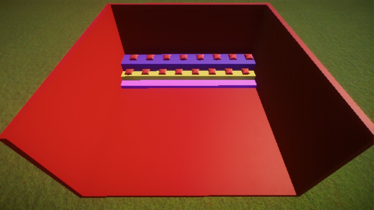 Edificio muy colorido
