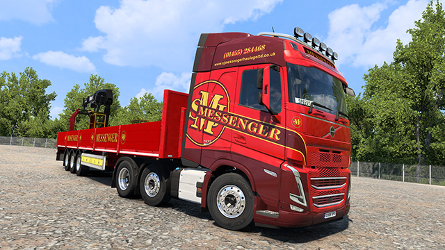 Messenger Haulage - Volvo FH5/6 & IJ's Brick Trailer