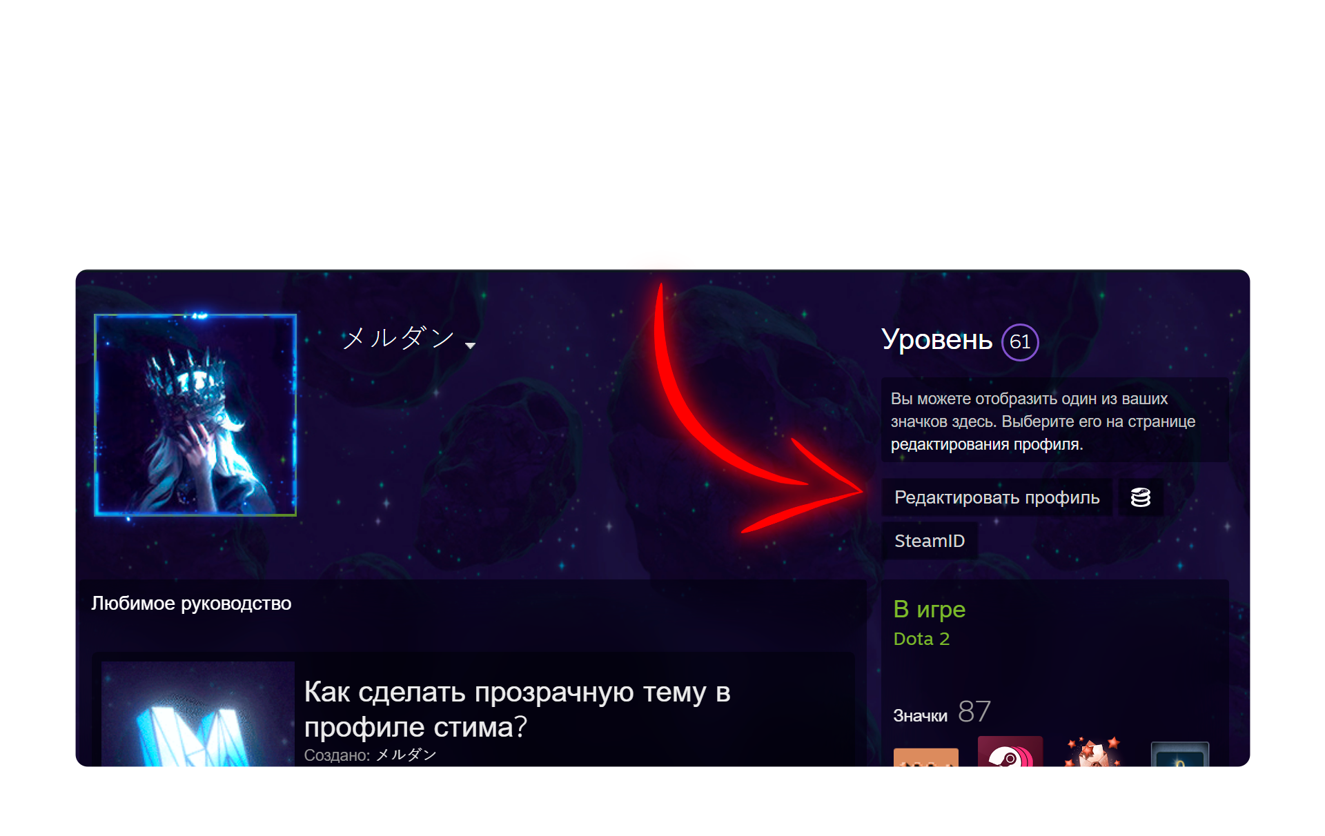 Steam Community :: Guide :: How to set up a transparent Steam profile ...