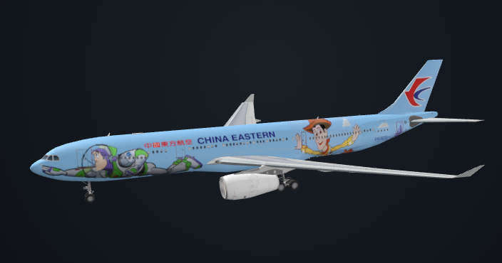 China Eastern A-330-300 Toy Story Livery