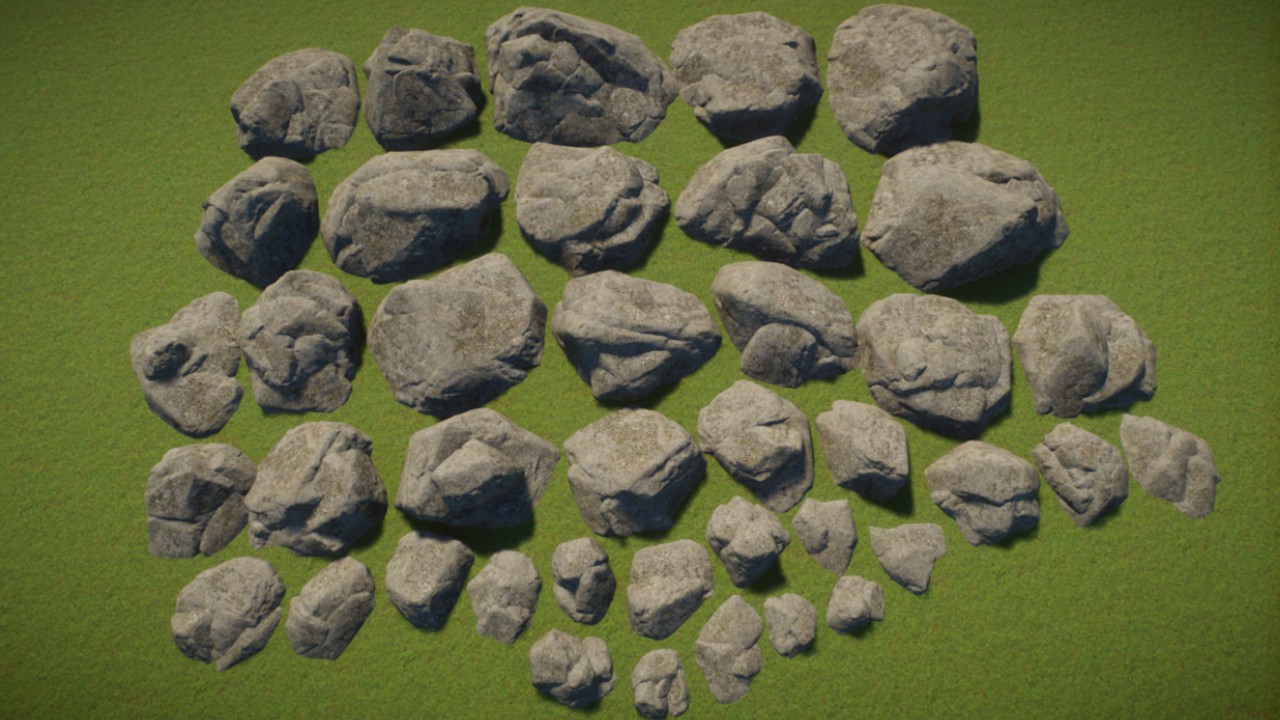 Rocks - Taiga Clusters