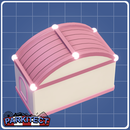 1x2 toilet round roof