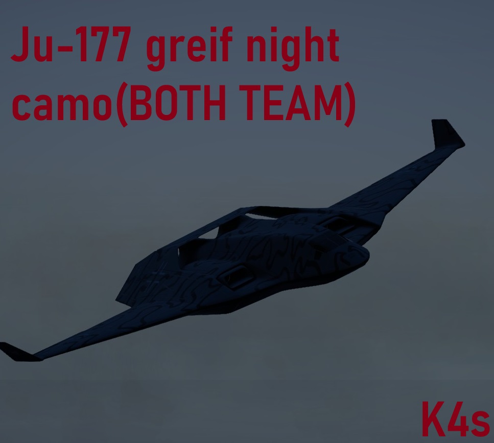JU-177 Greif Night camo DarkReach
