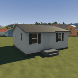 1960s 1 bedroom prefab house (unfurnished)