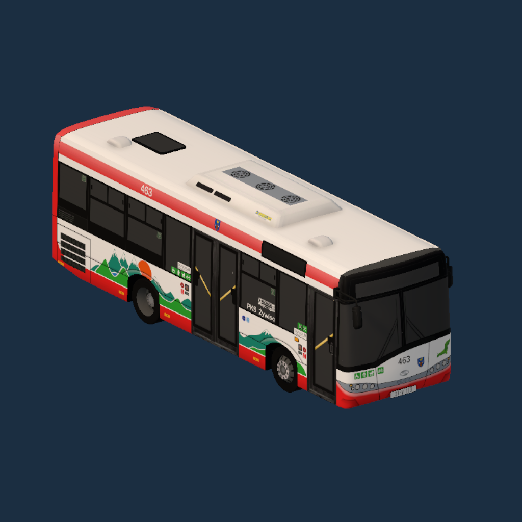 PKS Żywiec #463 - Solaris Urbino 8,9 LE III (czerwone)
