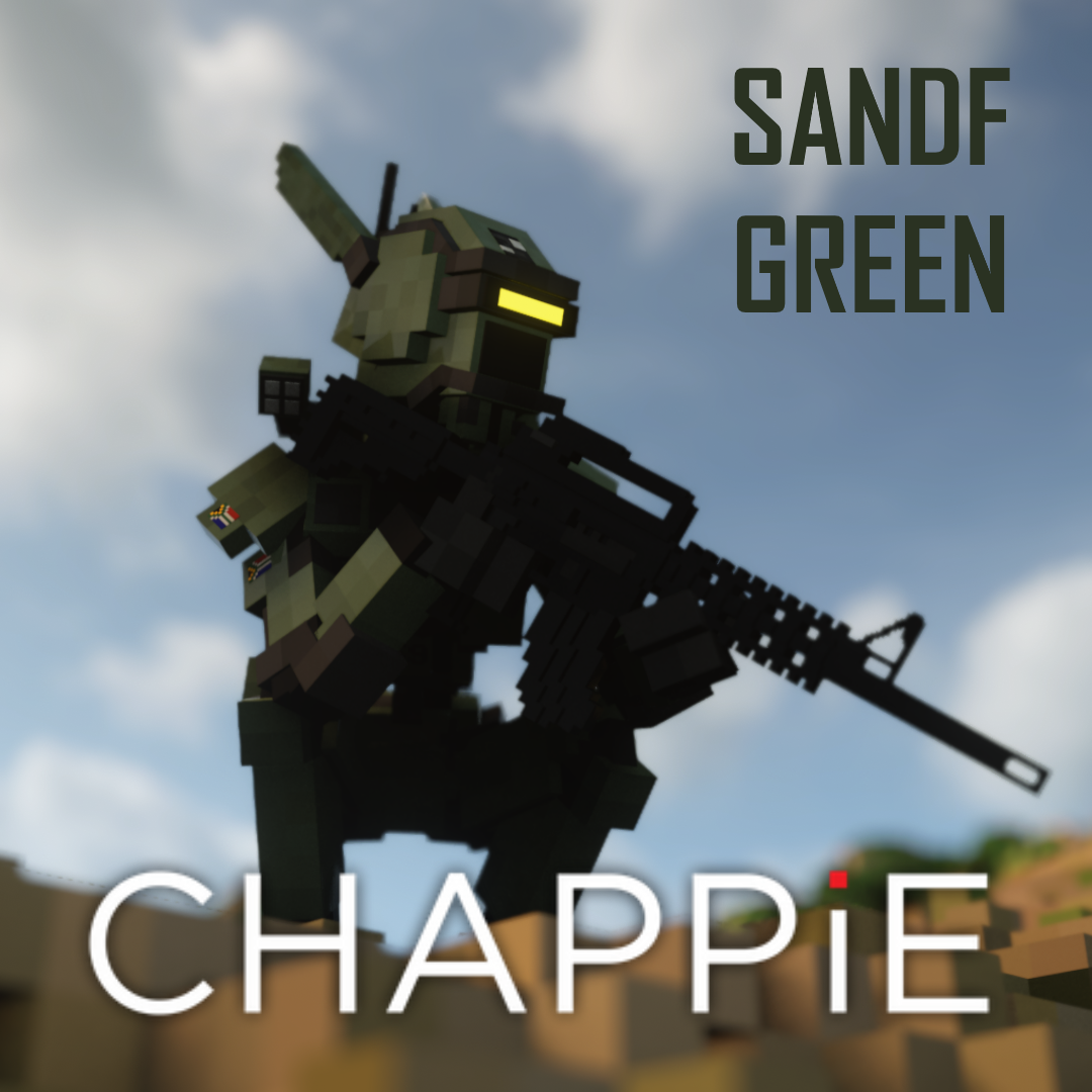 JumpeRex's Chappie - Custom (SANDF Green)