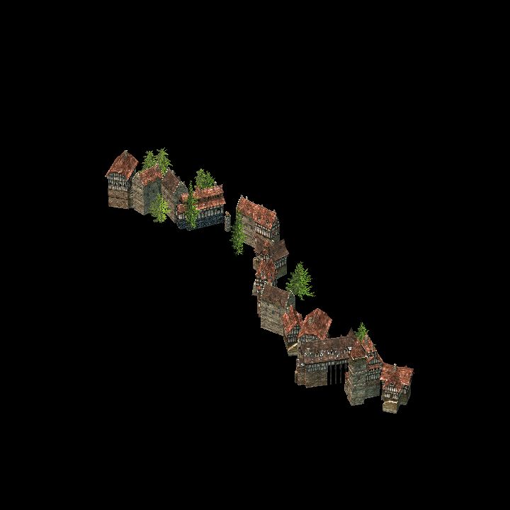 Overworld streets - freehand 8