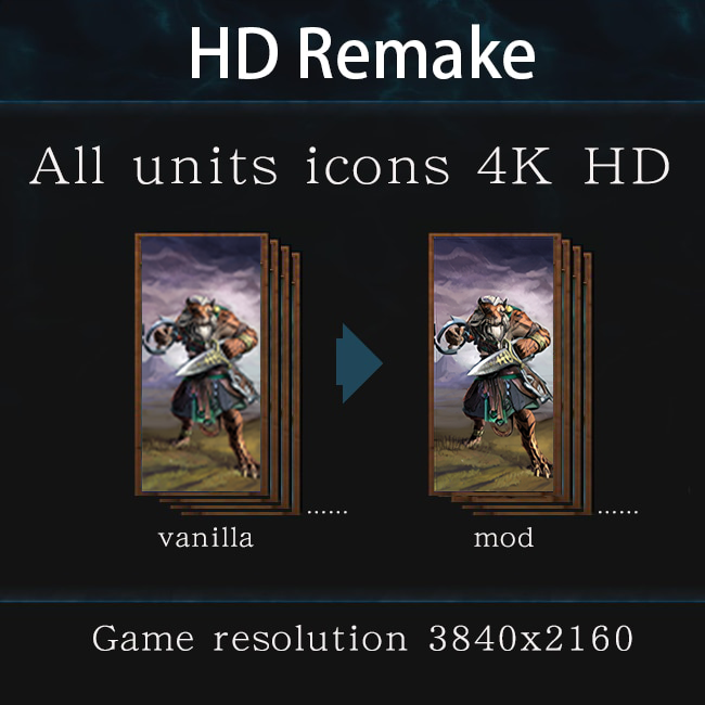 全单位兵牌4K高清化 - All Unit Cards icons 4K HD Remake