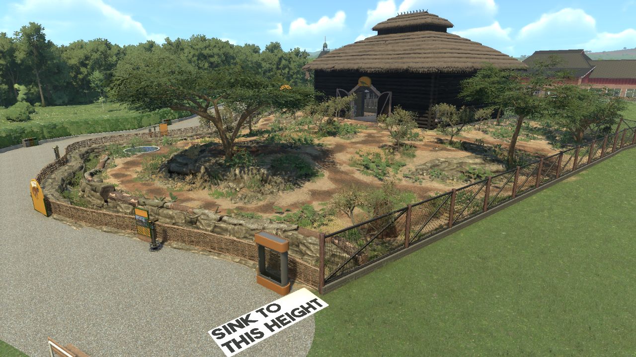 Plateosaurus Enclosure full