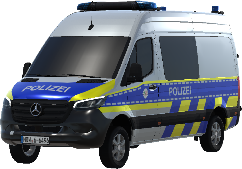 MB Sprinter NRW Half Marked Cell Van