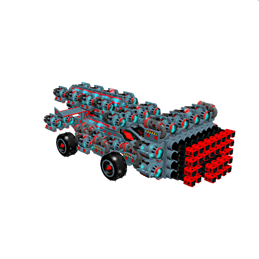 flak rocket-car