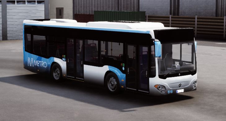 Metro Buses Decals and Skins