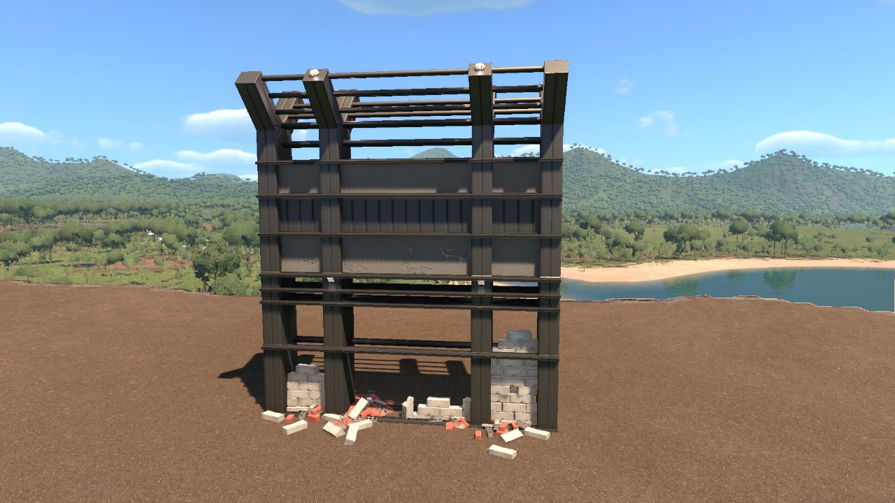 Containment Wall LG Broken