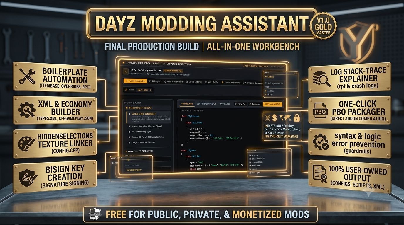 DayZ Modding Assistant preview