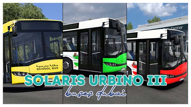 Transport Public buses - Dubai [Solaris Urbino] [Skin]