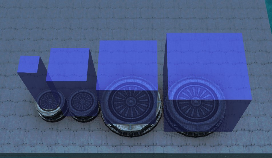EvenWidthTurrets
