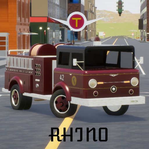 Troubadour rhino firetruck 1952 NBFD