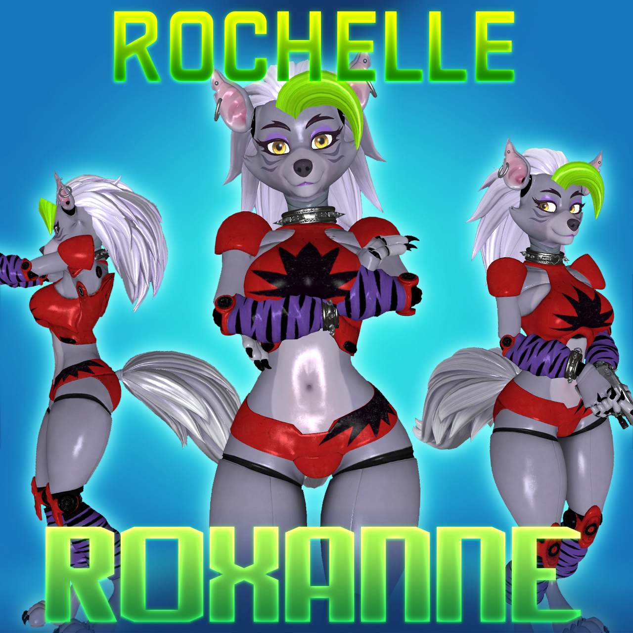[COMM] FNAF: Roxanne - Rochelle
