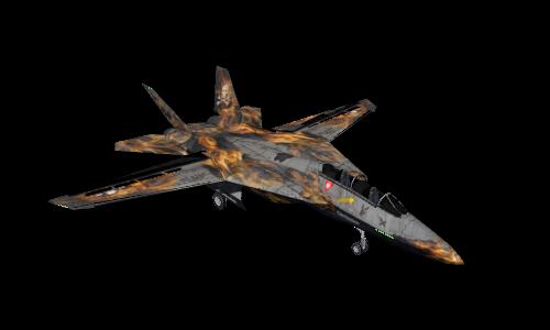 EF24 Flaming Starship