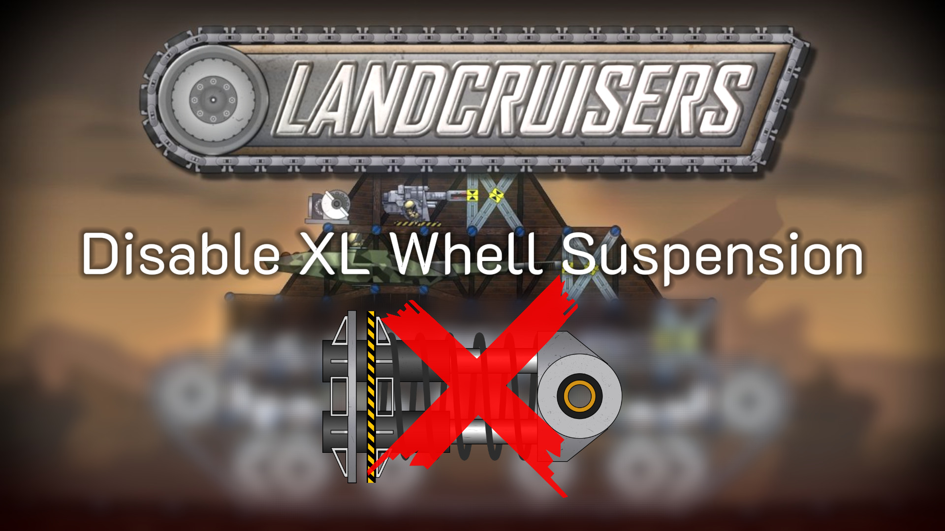 Landcruisers disable XL Suspen