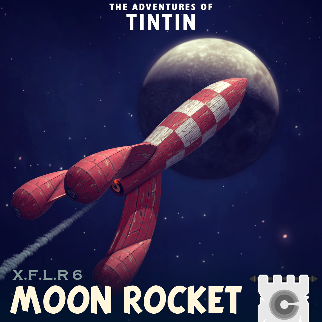 X.F.L.R 6 Moon Rocket - Vanilla