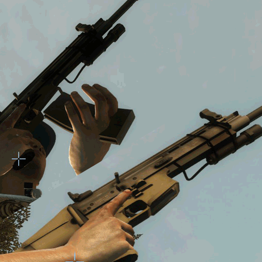 AK and SCAR Material Fix