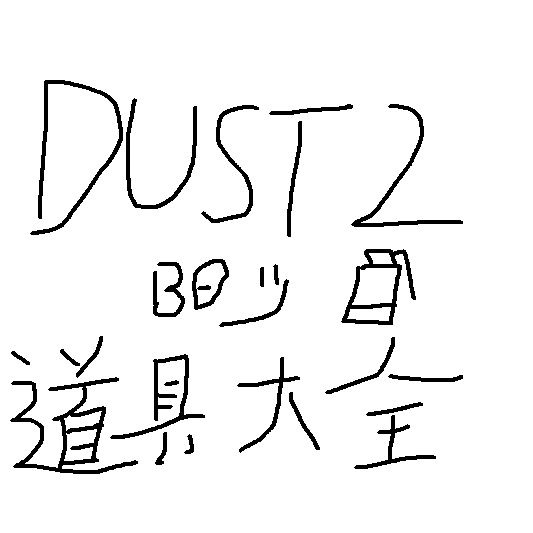 Dust2中文道具批注 – Counter-Strike 2 Mod