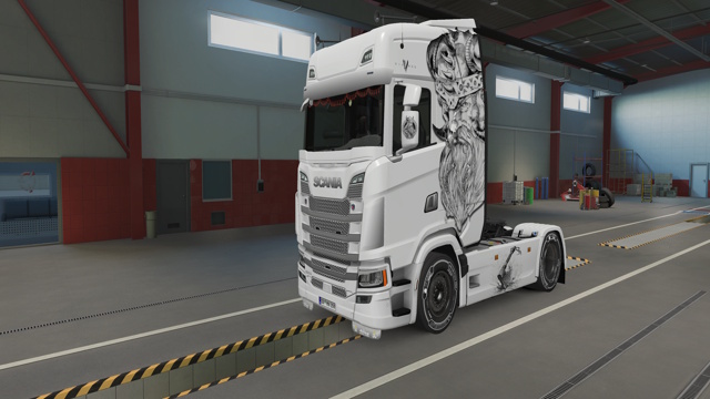 Scania R & S Vikings-S Cabin -Normal-High Roof