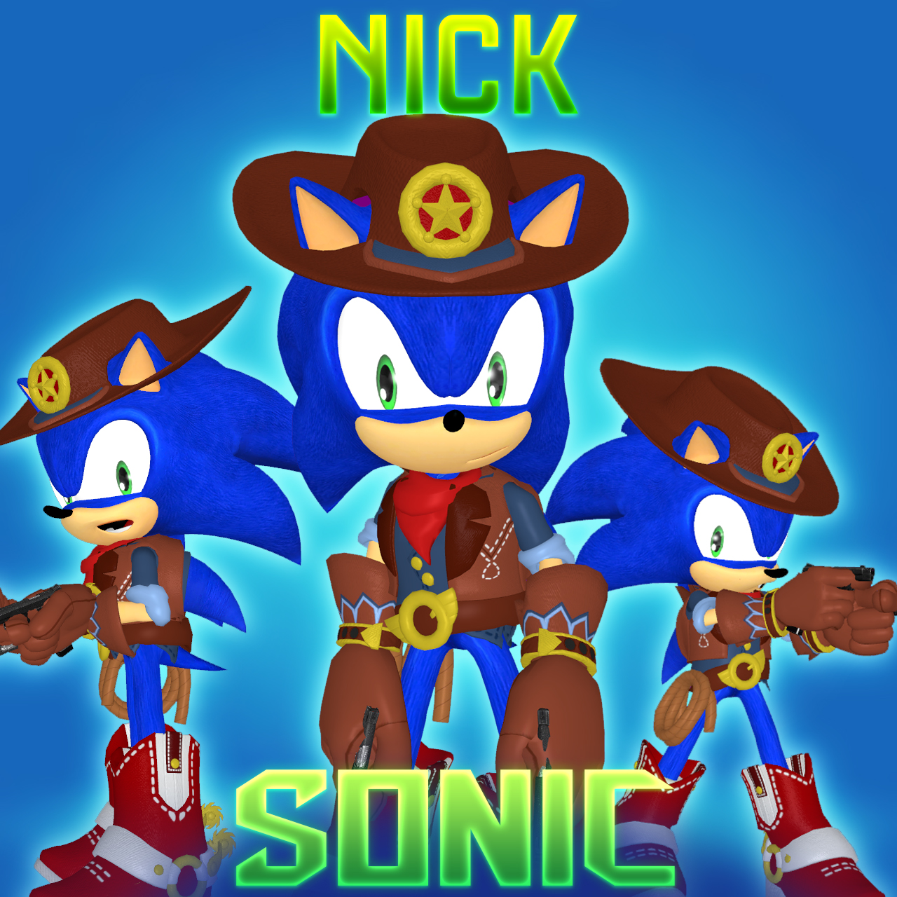 [COMM] Sonic Frontier: Sheriff Sonic - Nick
