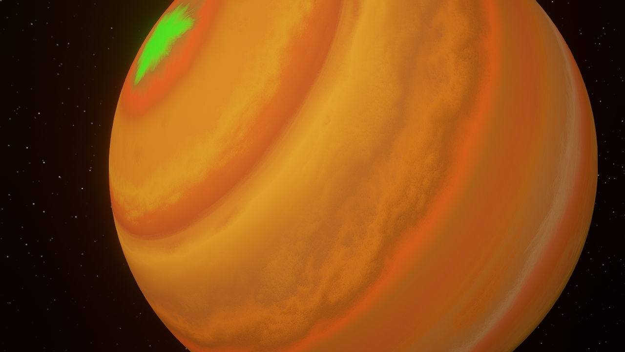 my first more banded gas giant