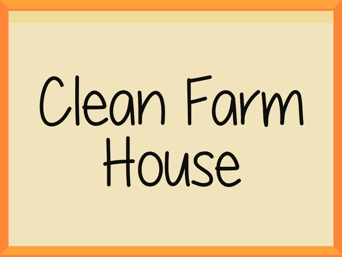 Clean Farm House