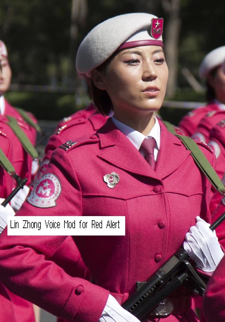 Lt. Lin Zhong EVA Voice mod for Red Alert