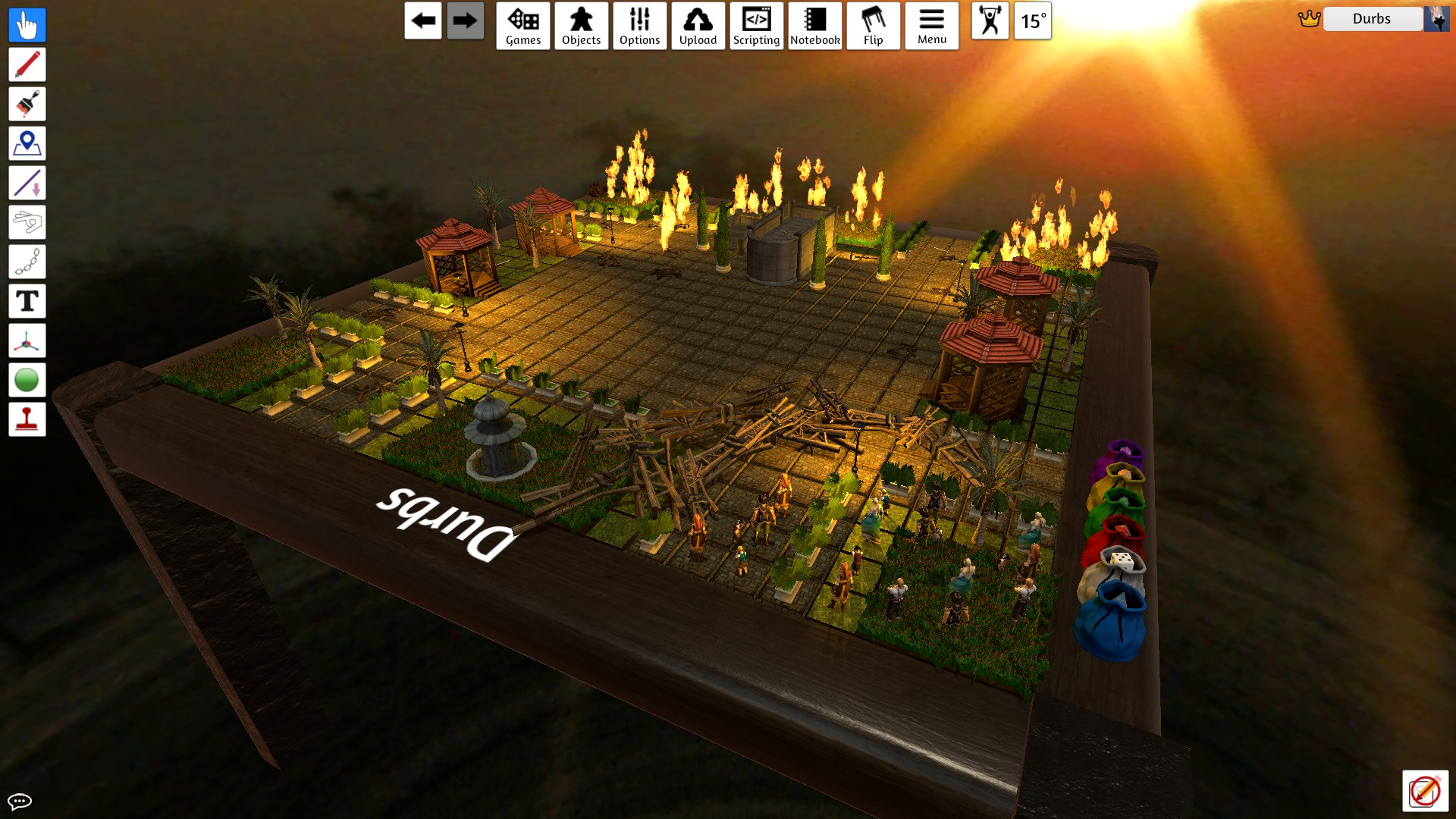 D&D Village Square Defense