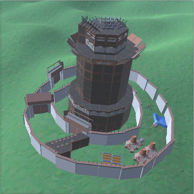 Over powerd Modded Base