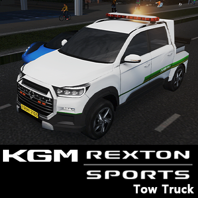 2024 KGM Rexton sports tow truck