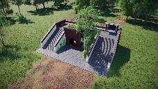 Modern Viewing Platform Large